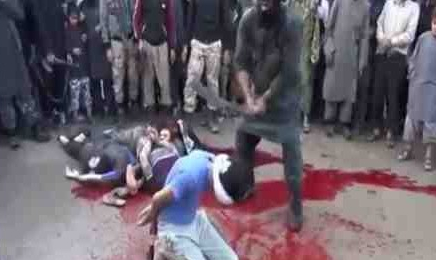 Muslims behead their own people